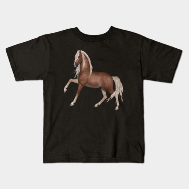 Horse Lover Kids T-Shirt by TWinters